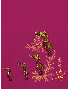 Seahorses Oversized Crop Sweat-shirt 2
