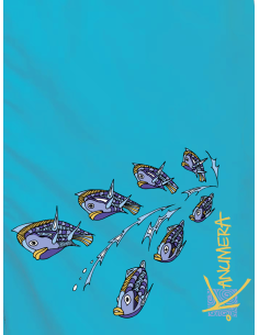 Short de Bain La Vague de Poissons 2