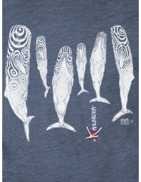 Sperm Whales Vintage T-shirt