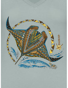 Rays V Neck Organic Ladies T-shirt 2