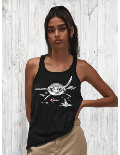 Débardeur Dos nageur Fluide Les Tortues 2