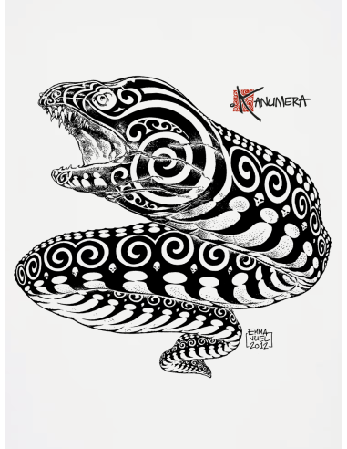 Organic moray eel t-shirt