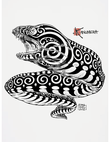 Organic moray eel t-shirt