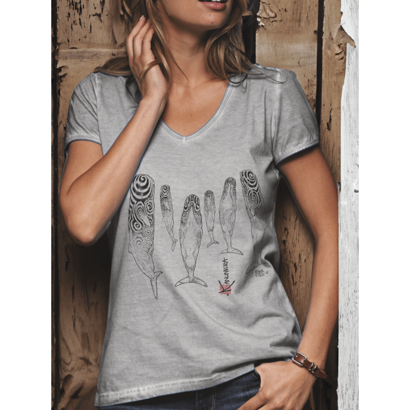 Sperm Whales Ladies' Gipsy T-Shirt