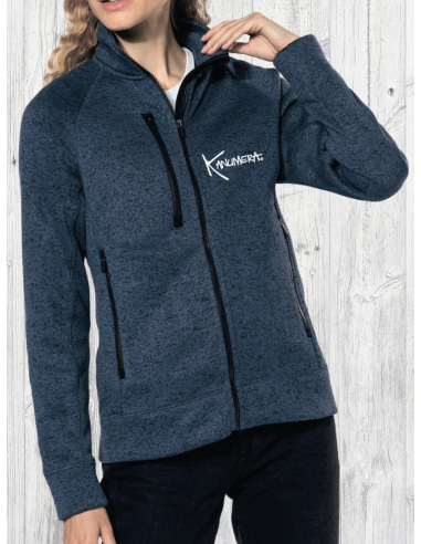 Turtles Ladies’ full zip heather jacket