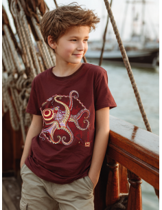 T-shirt Enfant La Pieuvre