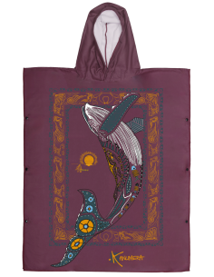 Whale Microfibre Poncho (Big Size) 2
