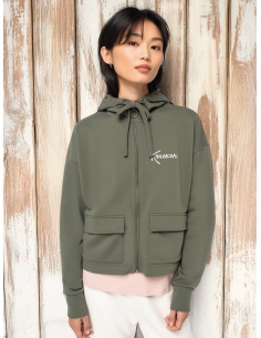 Sea Horse Organic Hooded Sweat Shirt