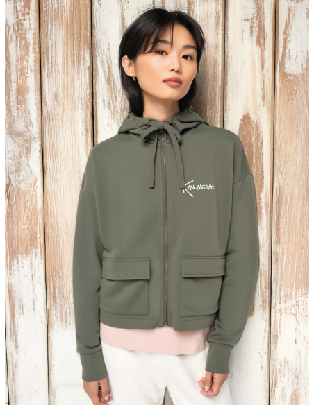 Sweat Bio Ample Capuche l'Hippocampe