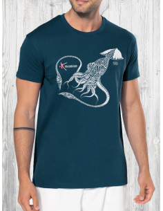 T-shirt Bio Le Calamar Tatoo