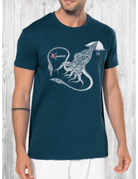 T-shirt Bio Le Calamar Tatoo