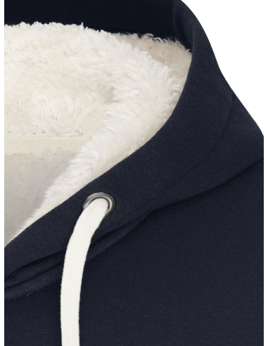 Veste à capuche doublée Sherpa Les Raies