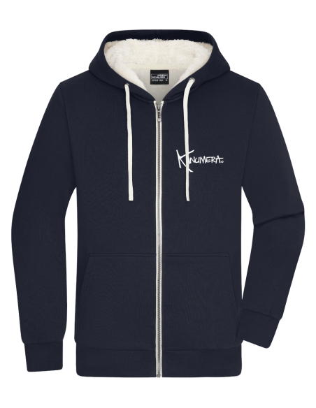 Veste à capuche doublée Sherpa Les Raies