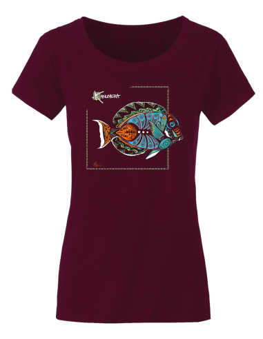 Achilles Fish Women’s Organic T-Shirt