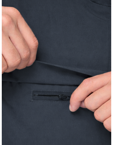 L'Onde Waterproof quarter-zip windbreaker