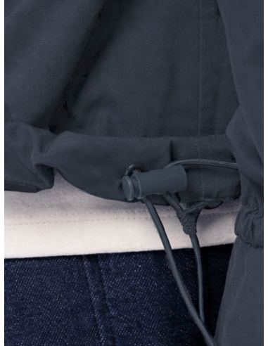 L'Onde Waterproof quarter-zip windbreaker