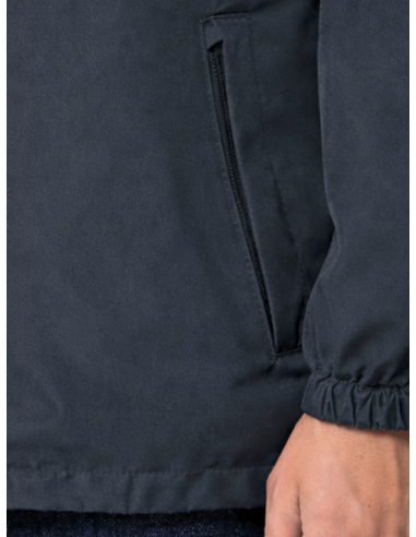 L'Onde Waterproof quarter-zip windbreaker