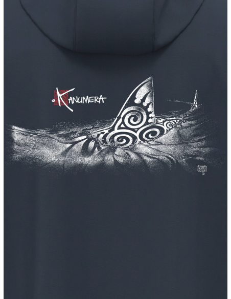 L'Onde Waterproof quarter-zip windbreaker