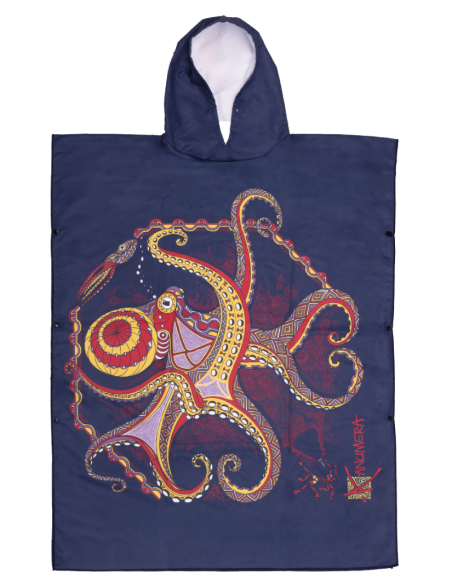 Octopus Microfibre Poncho (Big Size)