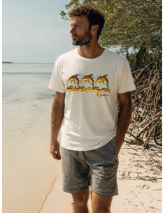 T-shirt Origine Les 3 Dauphins