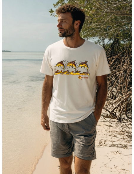 T-shirt Origine Les 3 Dauphins