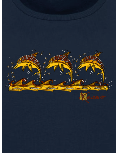 Débardeur bio Femme Les 3 Dauphins