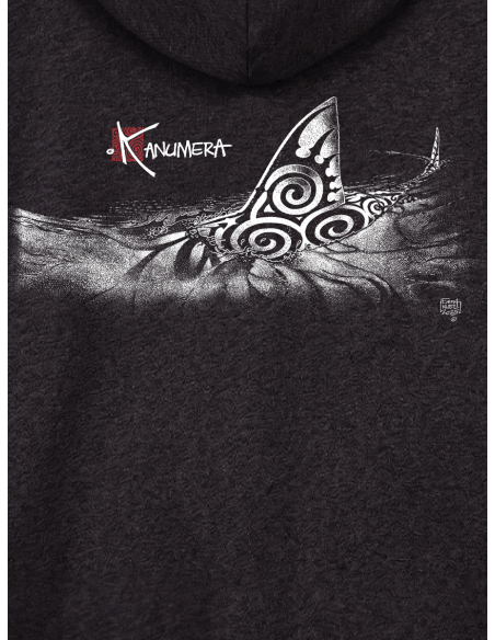 Sweat Capuche Loose L’Onde