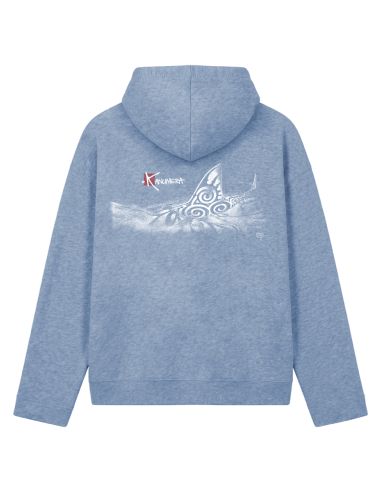 Sweat Capuche Loose L’Onde