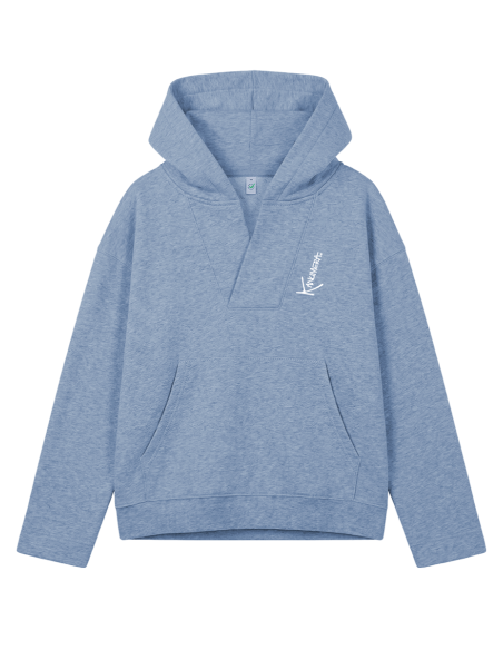 Sweat Capuche Loose L’Onde