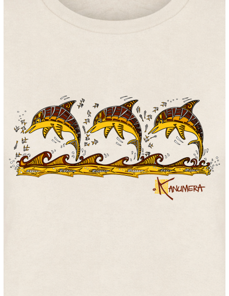 T-shirt bio Femme Les 3 Dauphins