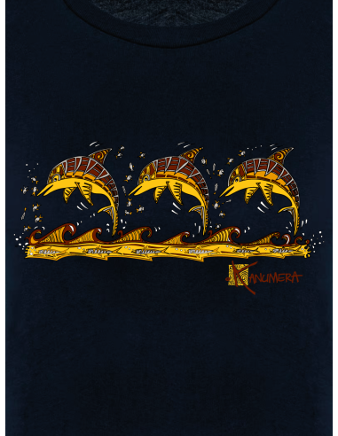 T-shirt bio Femme Les 3 Dauphins