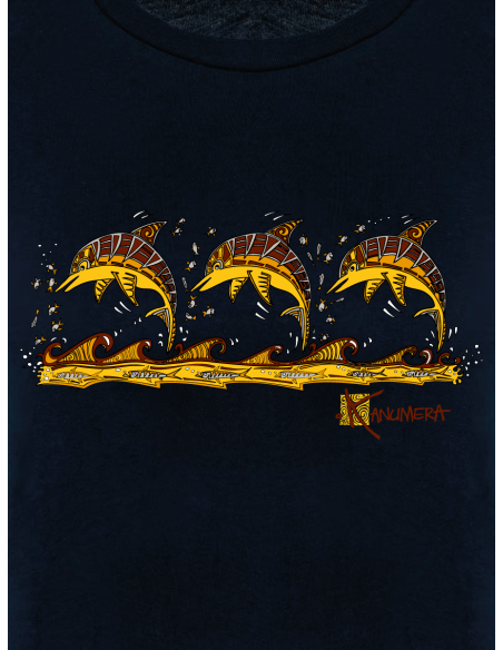 3 Dolphins Women’s Organic T-Shirt