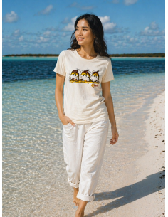 3 Dolphins Women’s Organic T-Shirt 2