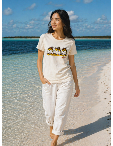 3 Dolphins Women’s Organic T-Shirt