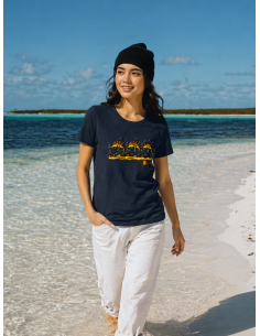 T-shirt bio Femme Les 3 Dauphins