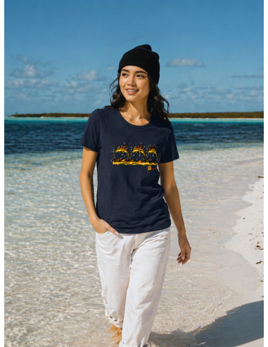 3 Dolphins Women’s Organic T-Shirt