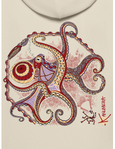 Octopus Unisexe Organic Sweat Shirt 2