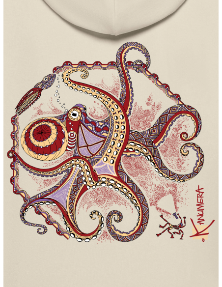 Octopus Unisexe Organic Sweat Shirt