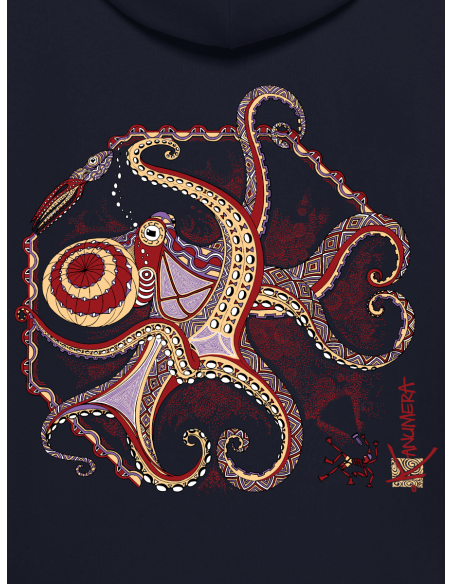 Octopus Unisexe Organic Sweat Shirt