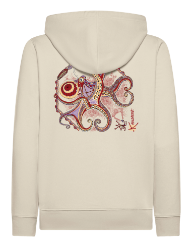 Octopus Unisexe Organic Sweat Shirt
