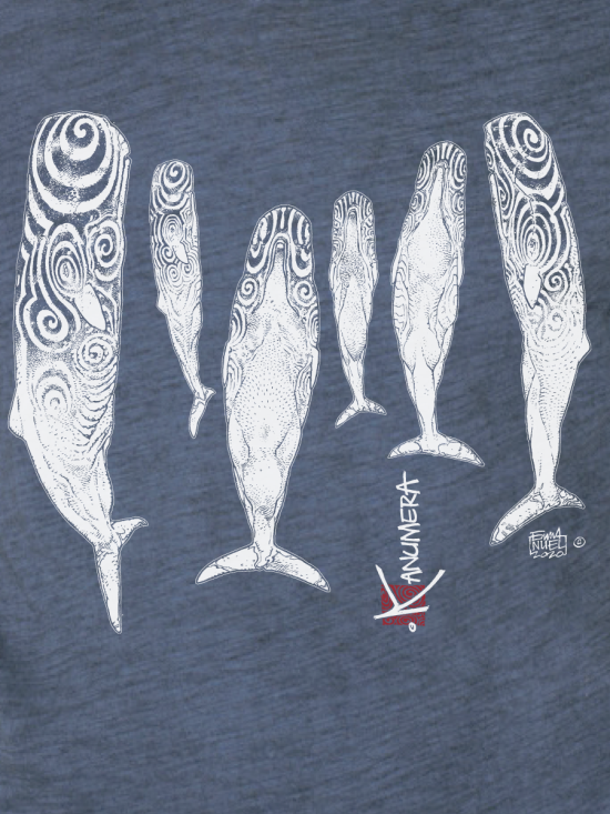 Sperm Whales Vintage T-shirt