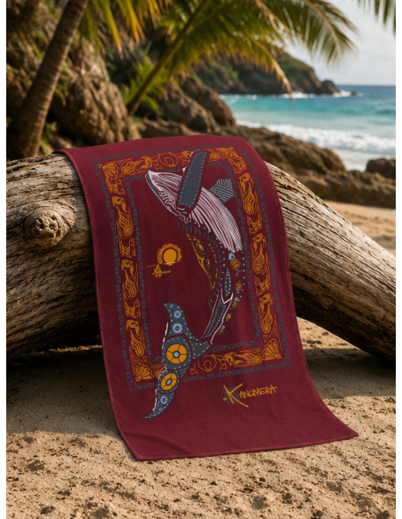 Whale Microfiber Towel
