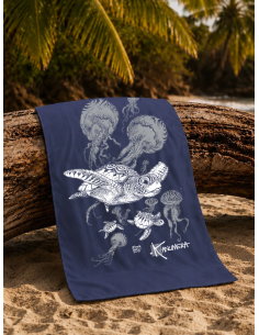 Serviette Microfibre Le Banquet des Tortues