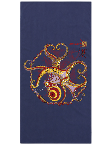 Octopus Microfiber Towel