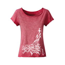 T-shirt délavé Femme L'Attaque des Requins