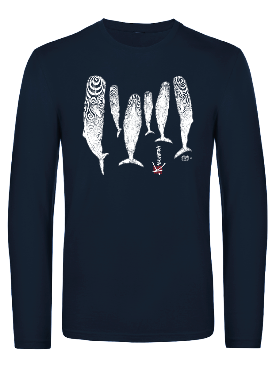 Sperm Whales Long Sleeves T-Shirt