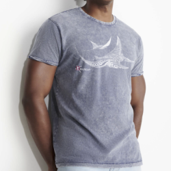 T-shirt délavé Les Raies Tatoos