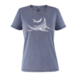 T-shirt délavé Femme Les Raies Tatoos