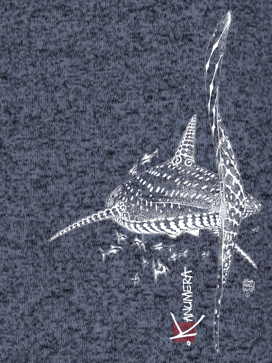 Whale Shark  full zip Fleece jacket