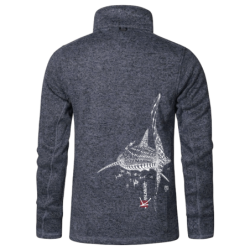 Veste en Polaire tricoté Le Requin Baleine